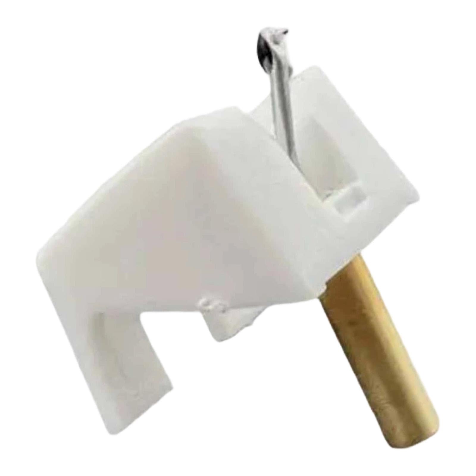 Oshhni Stylet de Remplacement pour Platine Vinyle, Robuste, Compact, Professionnel et Facile à Installer. Accessoires pour Lecteur de Musique : Stylet pour, Blanc