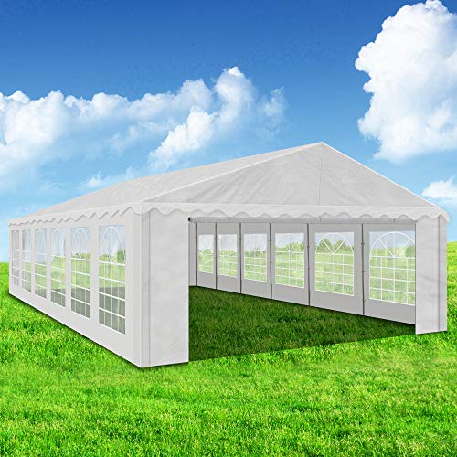 American Phoenix Party Tent 40X20 Heavy Duty Large White Roof Commercial Fair Car Shelter Wedding Events Canopy Tent (40X20) #TOP3