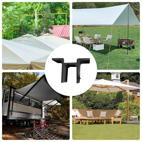 Supports de montage d'auvent pour optimiser l'ombrage de terrasse