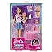 Barbie Skipper Babysitters Inc Crib Toy Playset with Skipper Doll, Baby Doll with Sleepy Eyes, Furniture & Accessories
