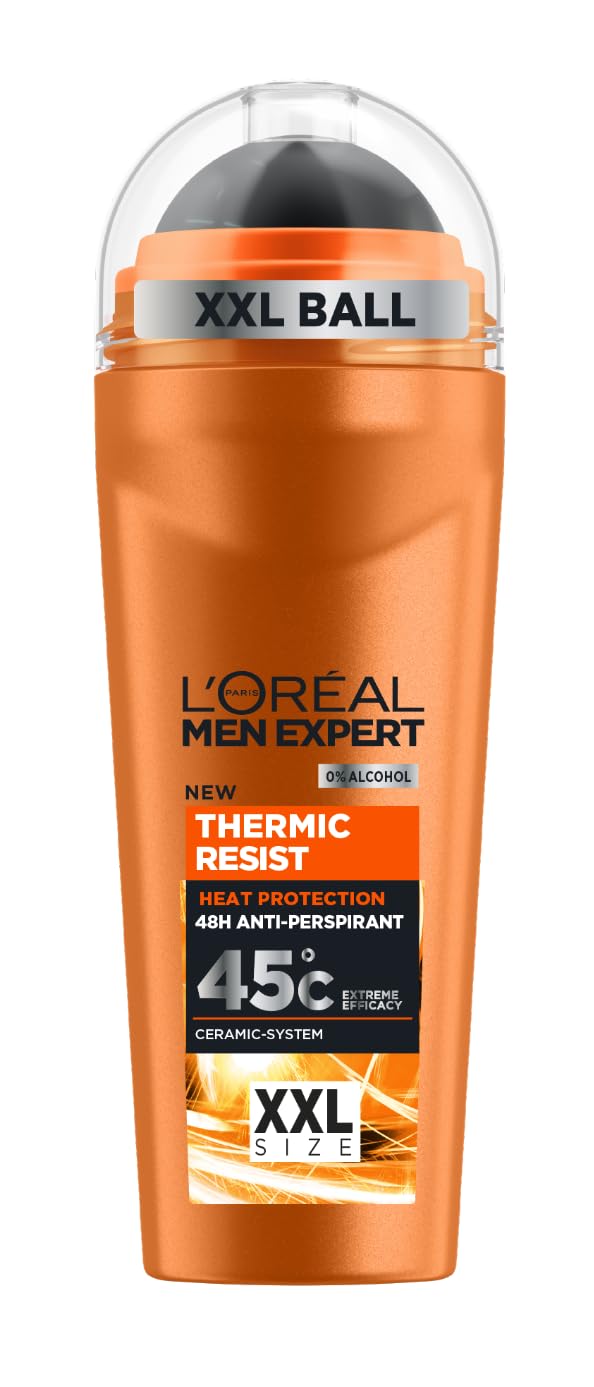 L'Oréal Men Expert Thermic Resist 48H Roll On Anti-Perspirant Deodorant Large XXXL 100ml