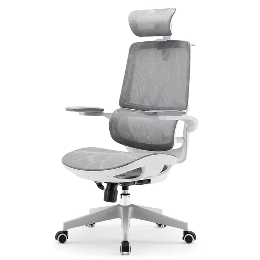 新品 SIHOO M59AS オフィスチェア デスクチェア グレー 椅子 多機能 Amazon.co.jp: SIHOO M59AS オフィスチェア 椅子 デスクチェア