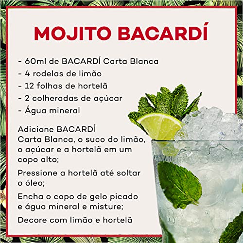 Rum Bacardi Carta Blanca 980ml