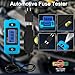 Ansbell Car Circuit Tester Fuse Tester Automotive Current Tester Blade Fuse Max 48V, Circuit Measure Amp Fuse Buddy, Automotive Blade Checker Fuse Box Test for Fuse Current