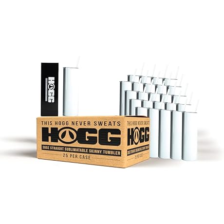 30oz Sublimatable Tumblers (25 Pack) for Bulk and Customization