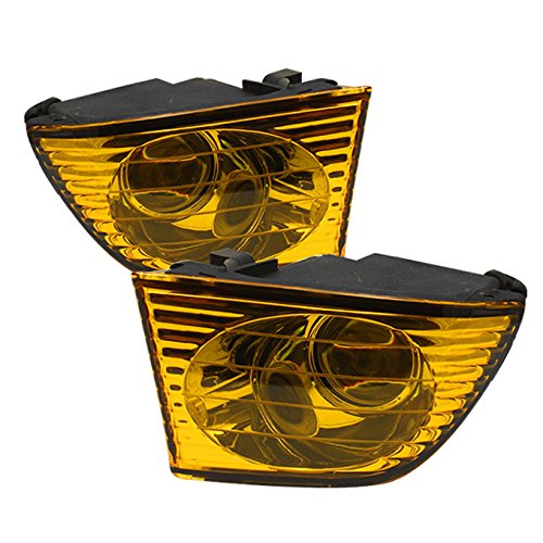 AKKON - For 01-05 Lexus IS Altezza XE10 Yellow Amber Lens Projector Fog Light Direct Replacement W/Wiring