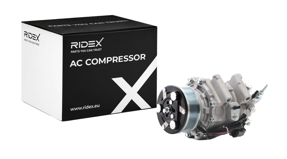 RIDEX 447K0073 Compresseur de clim avec bague d'étanchéité Compatible avec HONDA CIVIC VIII Hatchback FN, FK