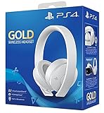 Auriculares sony ps4 gold inalambrico blanco