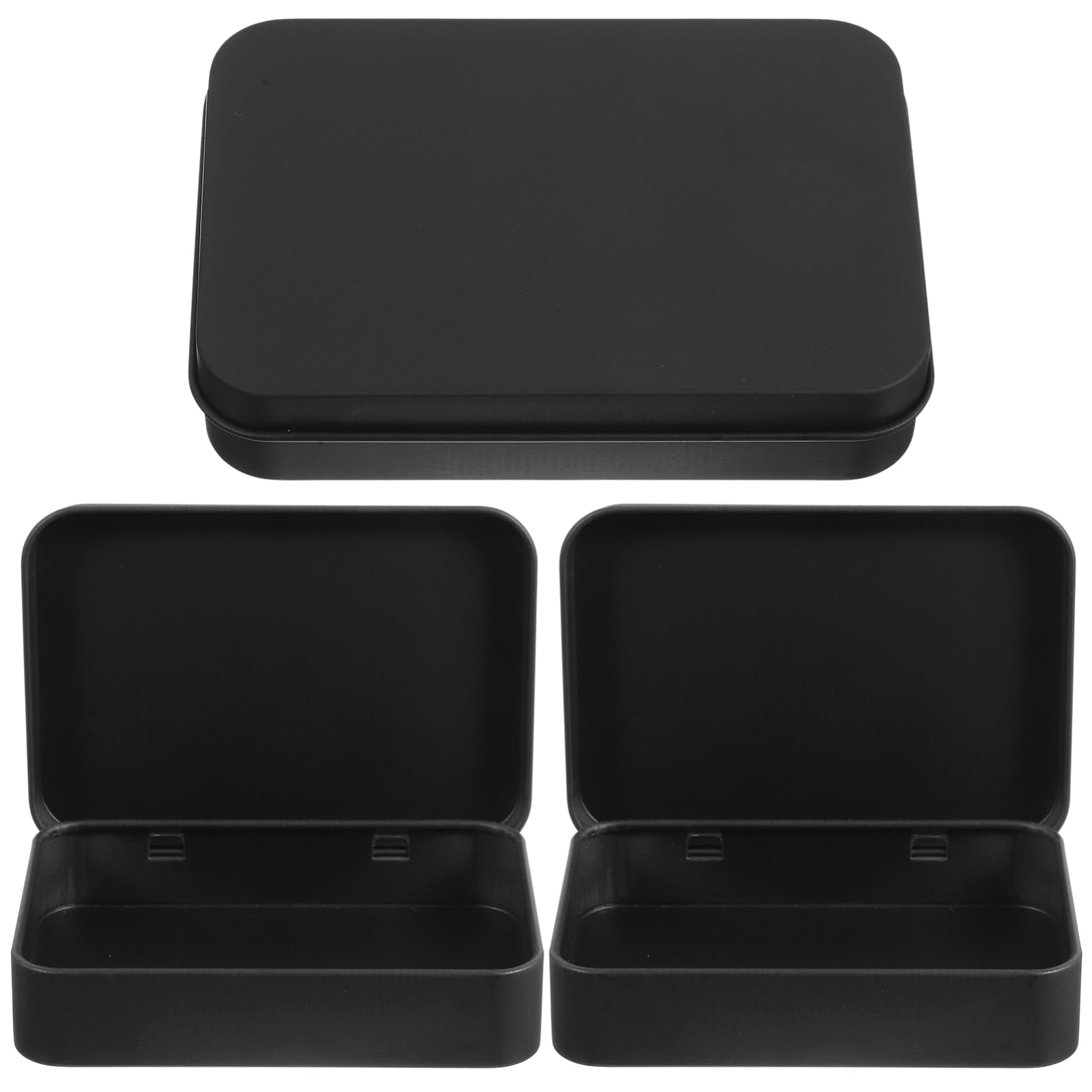 VILLCASE 5 Set Di Scatole Portaoggetti in Resiliente Per Carte Da Gioco Da Poker Con Coperchio Bloccabile 3 Pezzi * 5