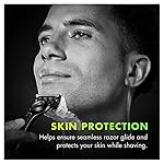 Gillette Labs Rapid Foaming Shaving Gel for Men, Alcohol, Dye and Paraben-Free with Vitamin B3 and Sea Kelp, Cools and Soothes Skin, 7 OZ - Image 5