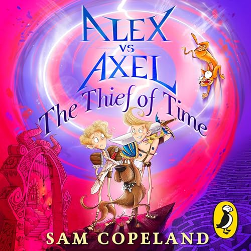 Sam Copeland, Dotty Sutton - illustrator's Alex vs Axel: The Thief of Time episode artwork