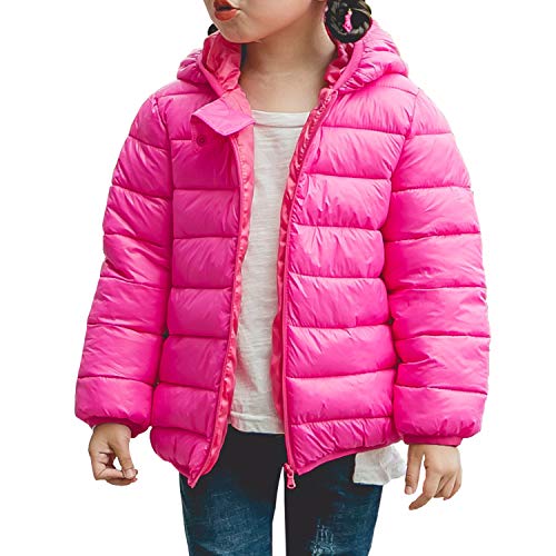 Winter Down Coats For Toddlers Baby Boys Girls Windproof Warm Winter Coats Cute Hooded Puffer Lightweight Outwear #TOP2