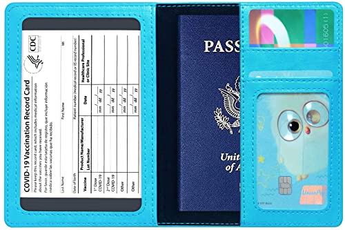 Passport Holder Wallet Cover Case RFID Blocking Slot Travel Accessories — view 4