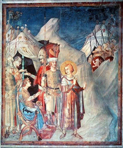 Tableau Art Mural St renonçant à sa vie de soldat Martini 60x90cm