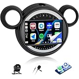 4+64G Android 15 Car Stereo for BMW Mini Cooper Countryman 2011-2016, Clubman Paceman Wireless Carplay Android Auto, 9