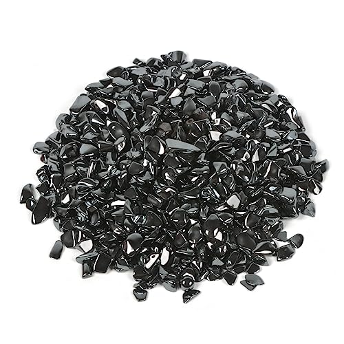 Image of 100 grams Small Tumbled Chips Polished Crushed Stone Crystal Healing Embellishments