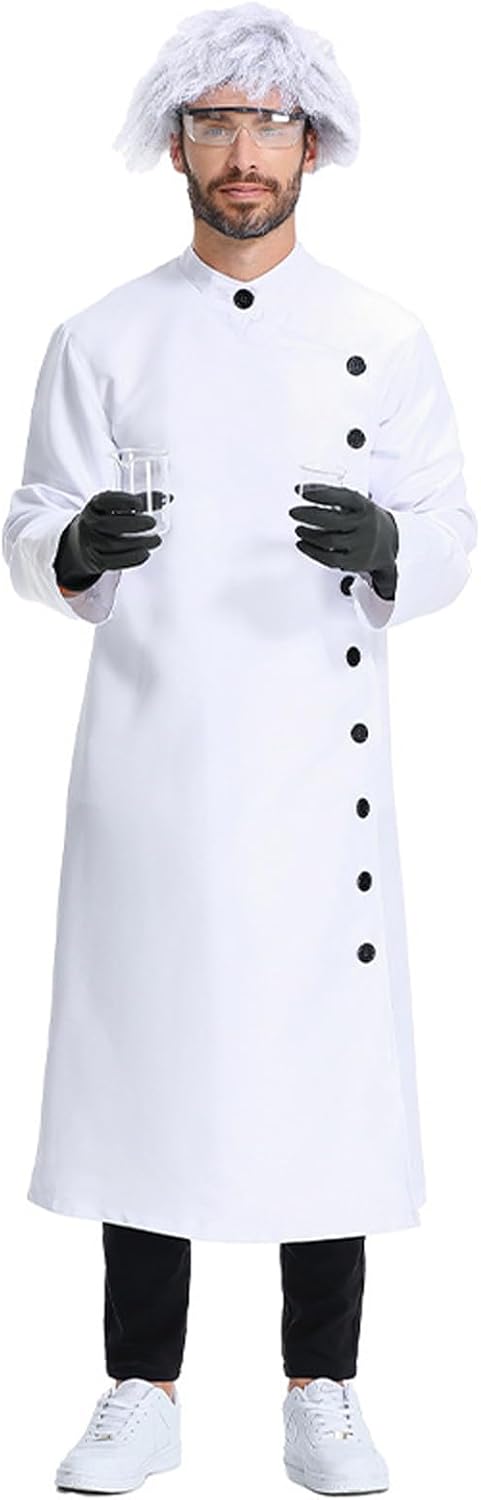 Amazon.co.jp: ハロウィン コスプレ 仮装 ドクター 医者 白衣 