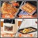 WIBIMEN Grill Mats for Outdoor Grill, Copper 7pcs Grill Mat, 100% Non-Stick PFOA Free 15.75 x 13