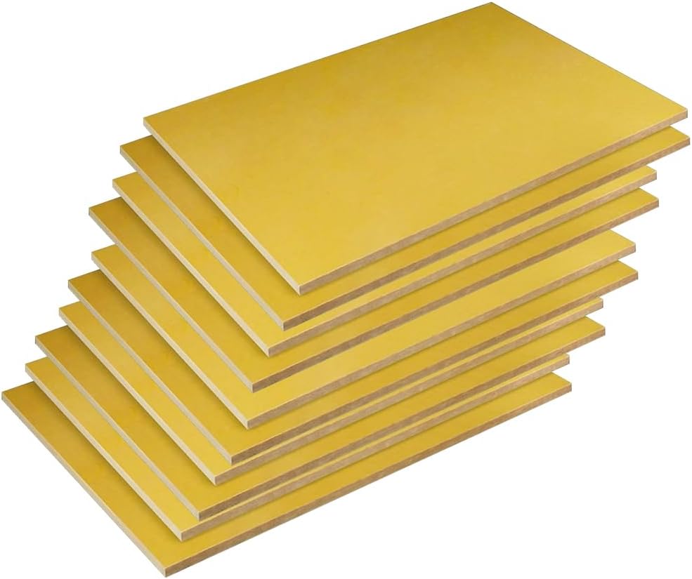 Epoxy Insulation Board - 8mm Thickness for Electrical Insulation and Model Accessories(5cmx5cm 10pcs)