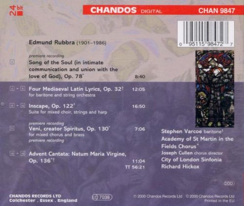 Miniatura 2 de 4 Mediaeval Latin Lyrics Inscape Song of Soul