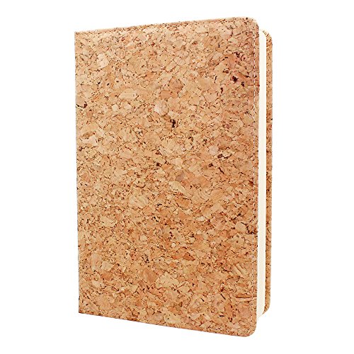 Boshiho Eco-friendly Cork Cover Journal (Notebook, Diary) Vegan Gift (Color 3)