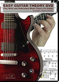 DVD EASY GUITAR THEORY DVD - Play, Write and Understand Music Theory for Guitar Book