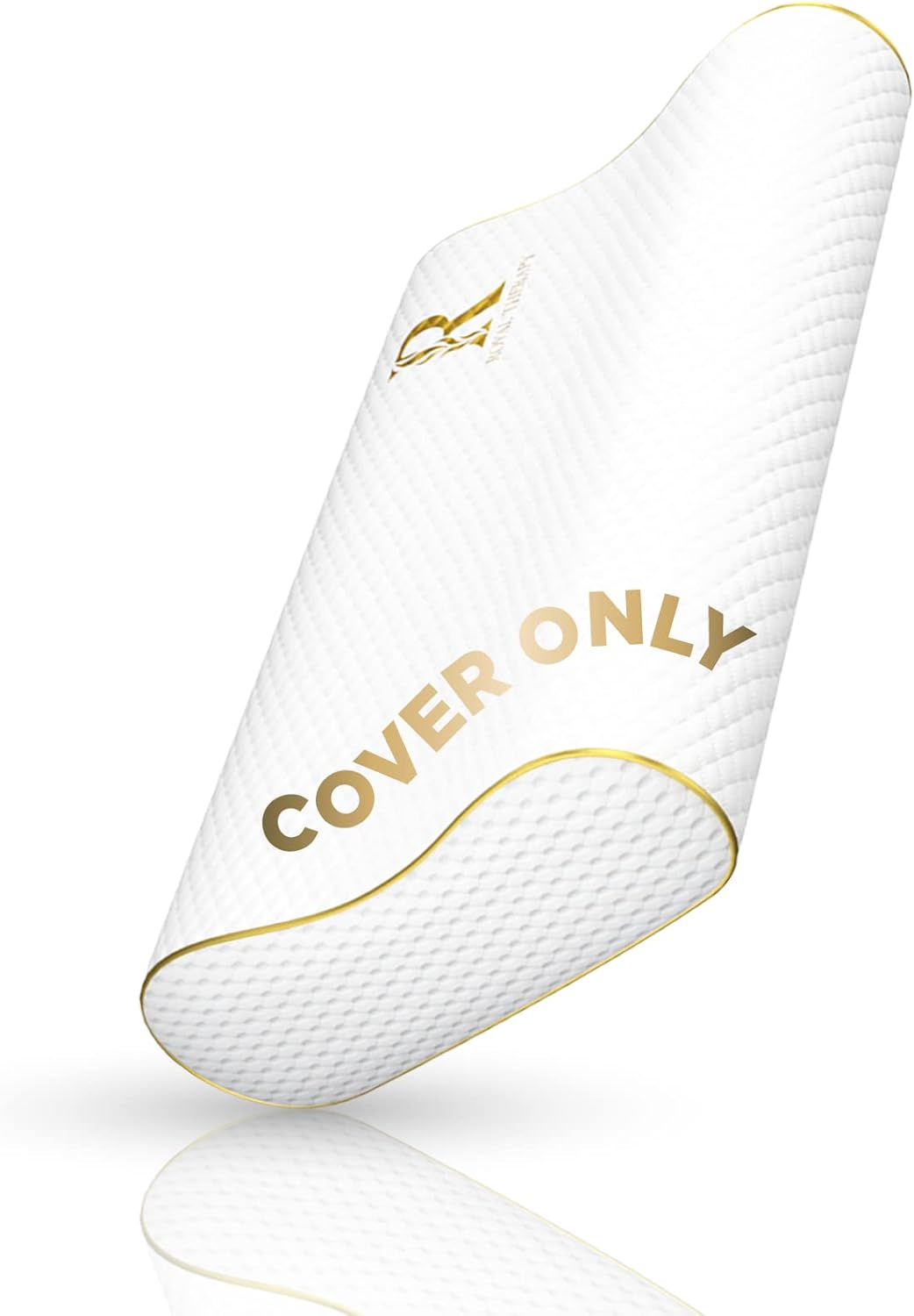 Royal Therapy Pillowcase for Contoured Memory Foam Pillow (Queen-Size Pillowcase (14x24))