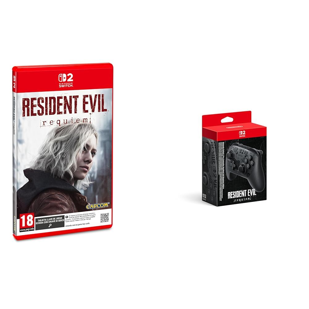 Resident Evil Requiem Switch 2+Nintendo Switch 2 Pro Controller Resident Evil Requiem Edition