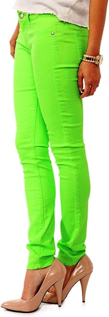 JEANS FOR LOVEMasoi/Diamante/Anole Color Series Junior's Women's Skinny Jeans Stretch Soft Cotton Pants