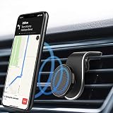 Amazon Brand - Eono Soporte Móvil Coche Rejillas del Aire, Porta Imán Sujeta Magnético,...