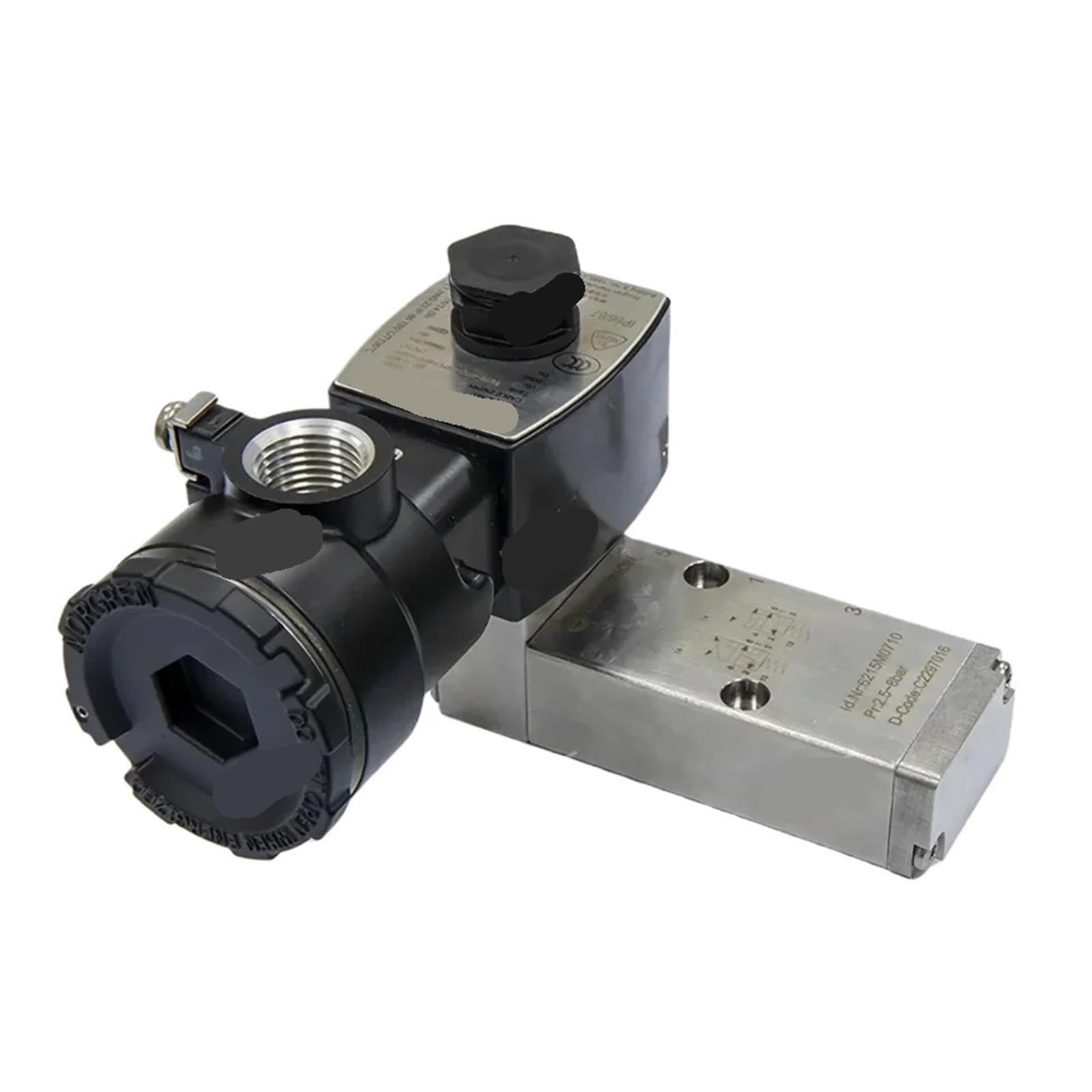 6215M0710.4863.230.50 Przeciwwybuchowy zawór elektromagnetyczny ze stali nierdzewnej