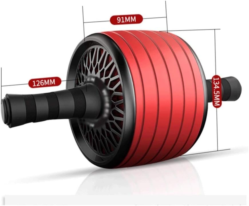 Wheel for Abs Workout Ab Abdominal Exercise Equipment with Knee Pad Gymnastics Home Gym Trainer