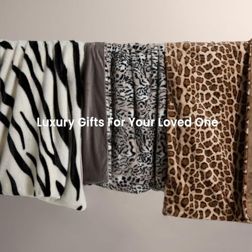 Luxury Faux Fur Heated Blanket Electric Throw - image 8