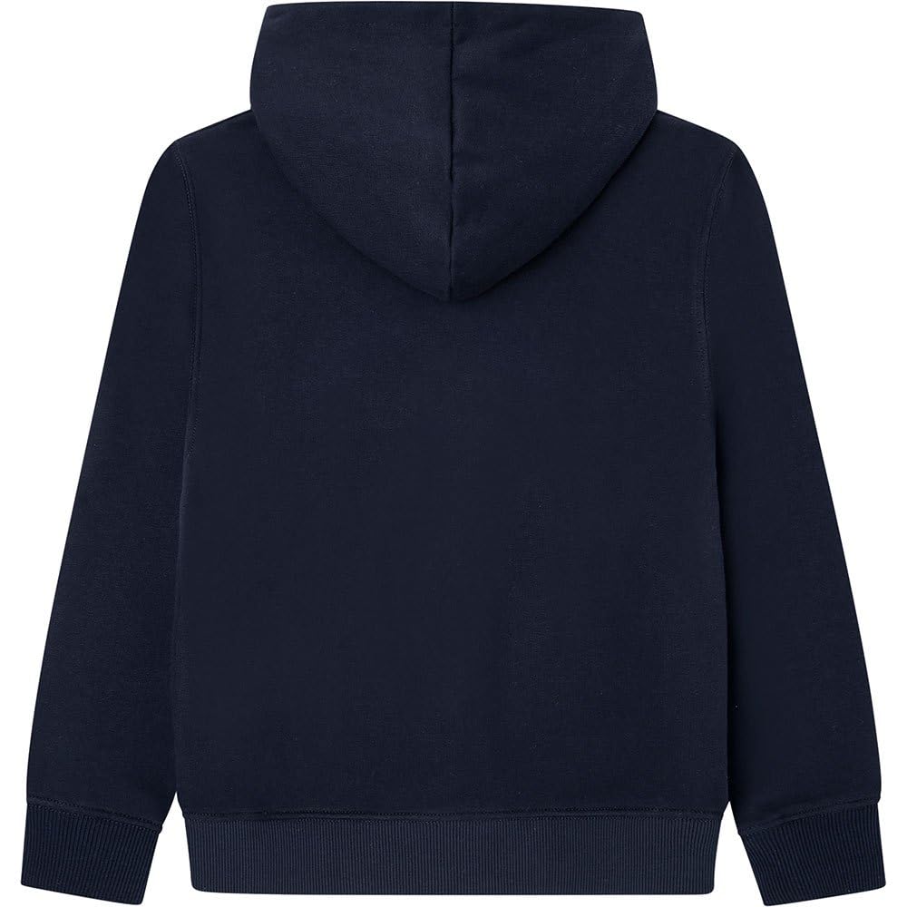 Pepe Jeans Nolan Zip Felpa con Cappuccio Bambini e Ragazzi