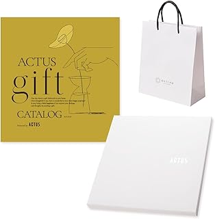 ACTUS(アクタス) ギフトカタログ <HANA(花)>コース (包装済み/ノキアブラウン) ショッピングバッグ付き(S83)|お中元 出産内祝い 結婚祝い 内祝い