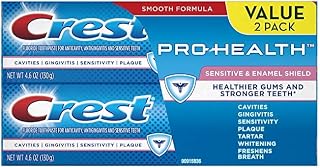 Pro-Health Fluoride Sensitive + Enamel Shield Toothpaste Smooth Mint - 4.6 oz, Pack of 2
