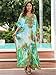 ELSCIRW Plus Size Kaftan Dress for Women Caftan Bathing Swim Cover Up Boho Beach Dress Lightweight Loungewear