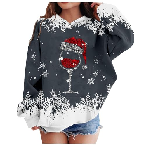 Christmas Snowman Kids' Long Sleeve Hoodie Festive Winter Outfit Cozy Holiday Pullover for Boys & Girls Xmas Gift Idea