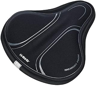 DAWAY Memory Foam Bike Seat Cover - C3 Extra Soft Pad Most Comfortable