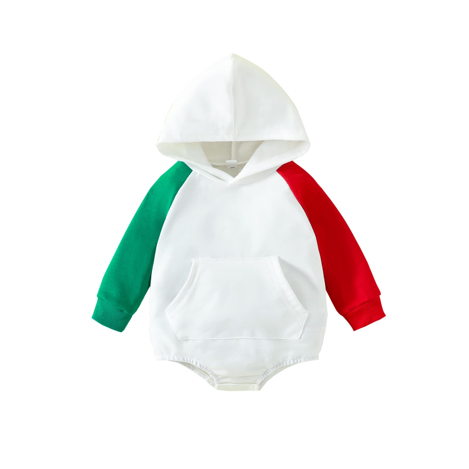 Mstrrouning Fall Winter Baby Boy Girl Sweatshirt Hooded Oversize Romper Long Sleeve Newborn Neutral Baby Clothes