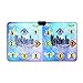 XJL Tanzdecke Tanzmatte Tanzdecke Einzel/Doppel-Player TV-Schnittstelle Computer-Dual-Use-somatosensorischen Spiel bewegen Electronic Musical Tanz-Auflage-Baby (Color : Double Blue)
