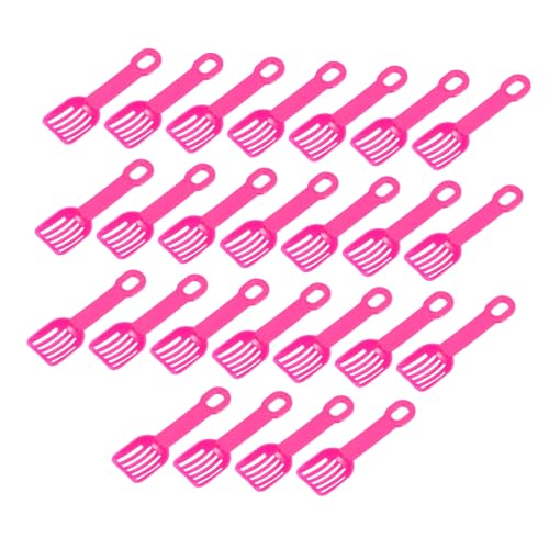 ibasenice 25pcs Household Filter Shovel Hamster Litter Scoop Household Filter Scoop Household Litter Scoop Multi-Function Filter Shovel Cat Litter Scoop Useful Litter Shovel Pet Supply