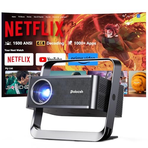 Amazon.co.jp: Polocsh プロジェクター 家庭用 超短焦点 1080P 4K