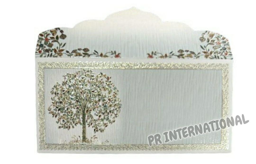 PR INTERNATIONAL Pack of 10 Shagun Cash Envelopes for Weddings Birthdays Rakhi Gifting Anniversary or Any Occasion Multicolour Sagan Cash Gift Money Envelopes - Image 4