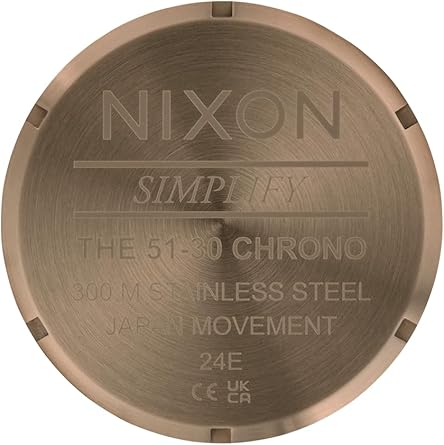 I*A様 NIXON✨クロノグラフ 300m防水✨ホワイトダイヤル電池切れ Amazon.co.jp: NIXON (ニクソン) メンズ クロノグラフ