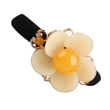 SOIMISS Hanfu Hair Rope Retro Chinese Style Hair Tie Elastic Loop Ponytail Holder Petal Headdress for Women