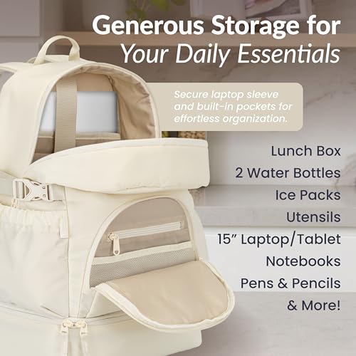 Image of Bentgo 2-in-1 Adult Backpack & Insulated Lunch Bag