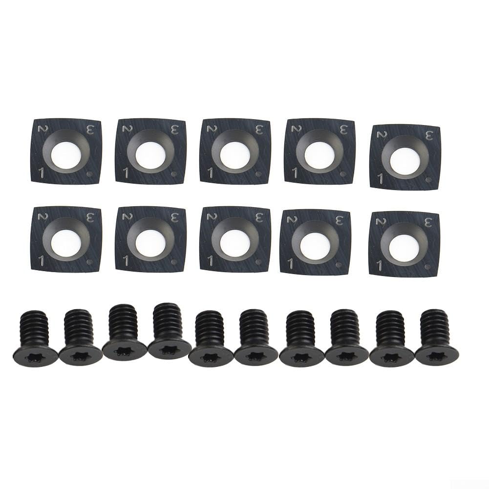 Plaquettes Carbure 15mm Carré R150 pour Tournage pour bois Plaquettes