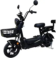 Bicicleta Elétrica Scooter Venture 600w 48v Aro 14 Sem Cnh