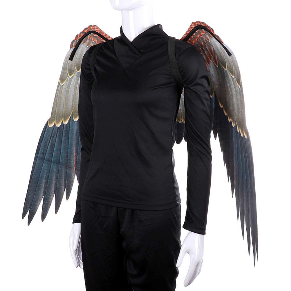 Amosfun adlerflügel kostüm Engel adlerflügel Karneval Cosplay kostüm Leistung bühnenstütze für Erwachsene Halloween Urlaub Festival Maskerade Party